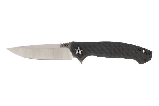 Zero Tolerance 0452CF Large Sinkevich Folding Knife features carbon fiber handle scales